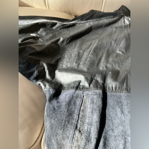 Vintage Leather and Suede Jacket - Picture 3 of 11